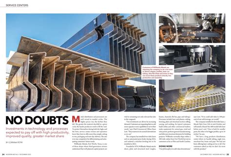 metal fabrication trade publications|modern metals magazine.